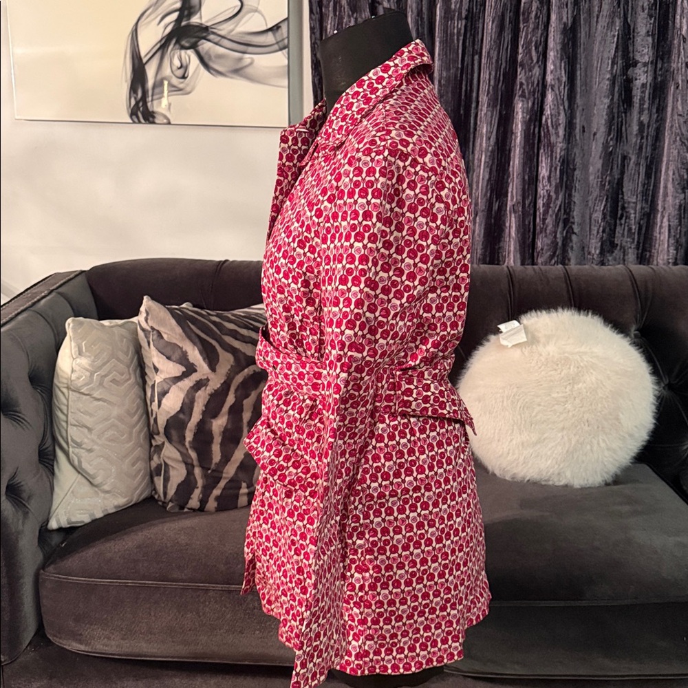 GAP Pink and Cream Patterned Jacket - Picture 4 of 7